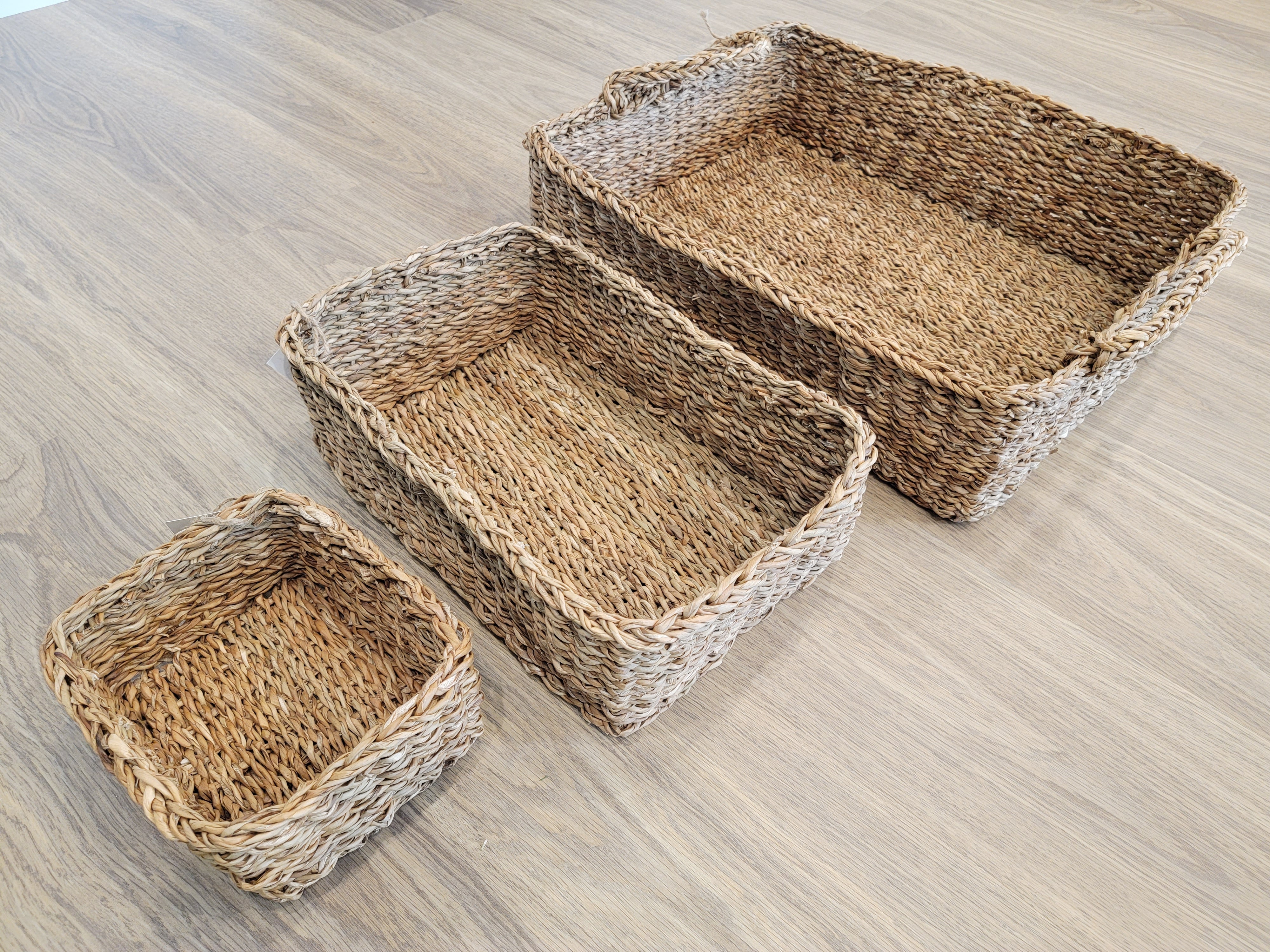 Handwoven baskets (3 sizes)