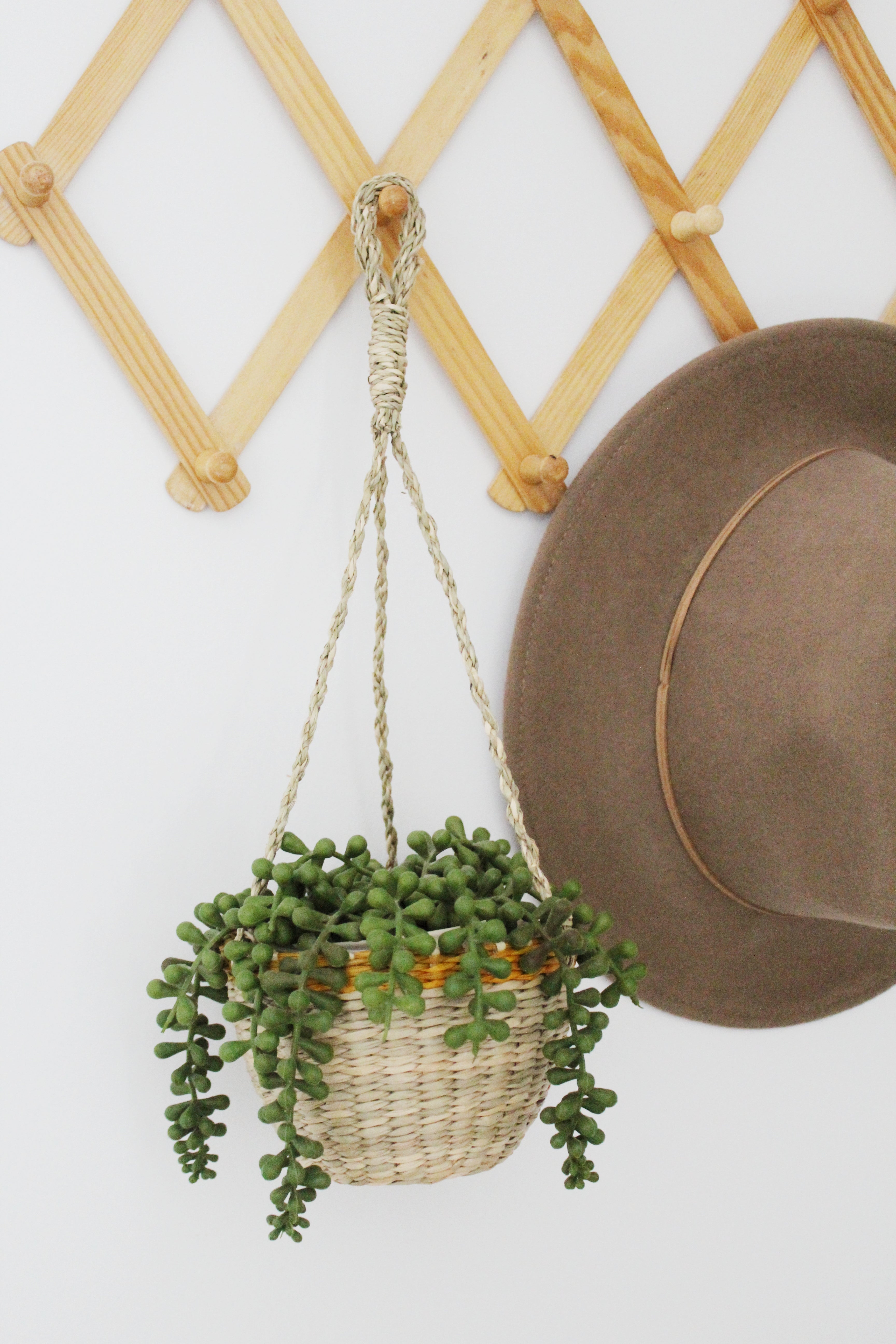 Seagrass Hanging Basket