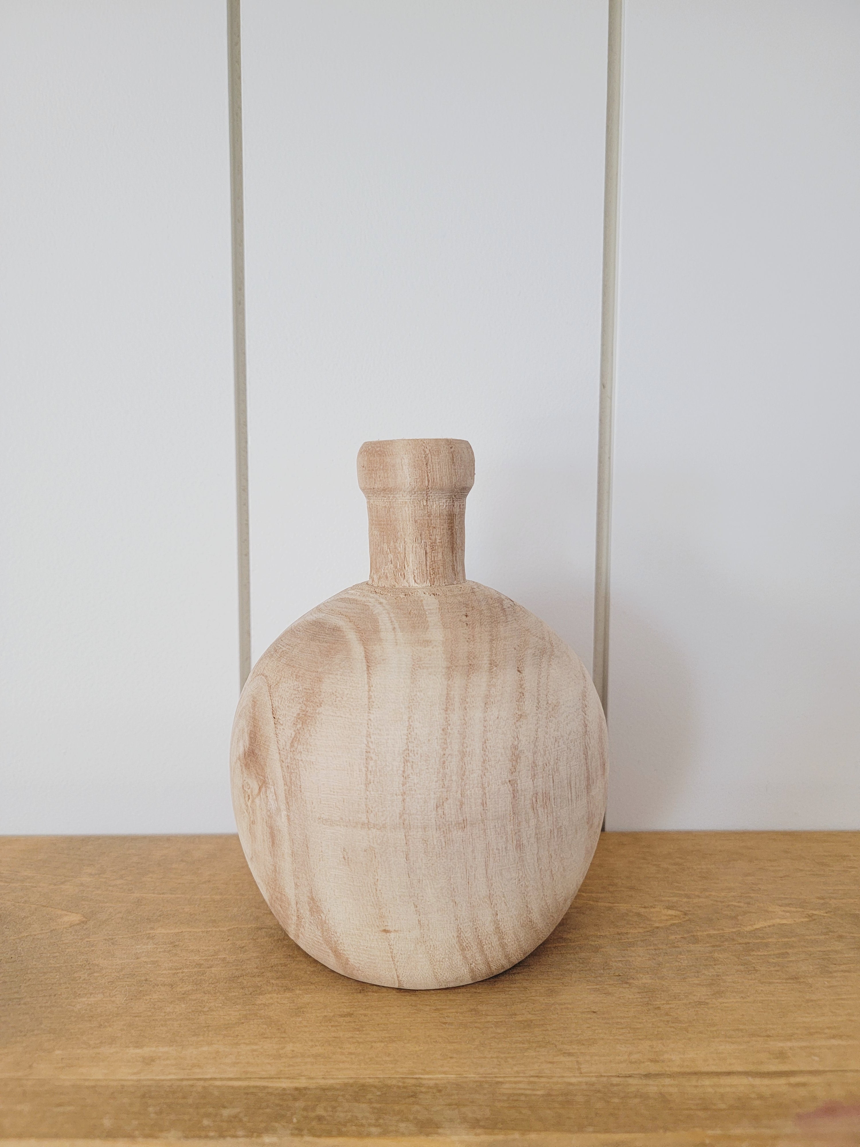 Wood vases 3 styles
