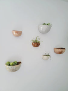 Large glaze wall pots