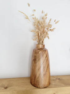 X-Large wood vase